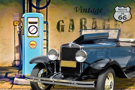 Vintage Garage Free Stock Photo - Public Domain Pictures