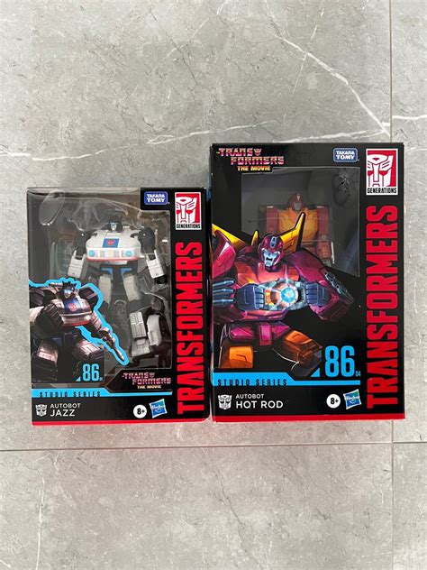 Transformers Takaratomy Studio Series Hot Rod Jazz Set Hobbies Toys Toys Games On