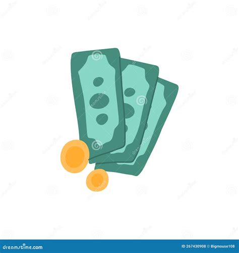 Two Color Dollar Analysis Bars Chart Vector Icon From Business Concept