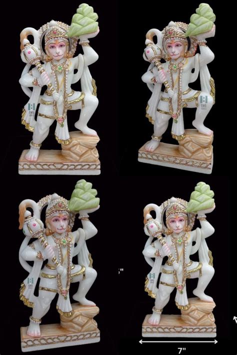 Hanuman Ji Ki Murti In Marble Hanuman Hanuman Murti Statue