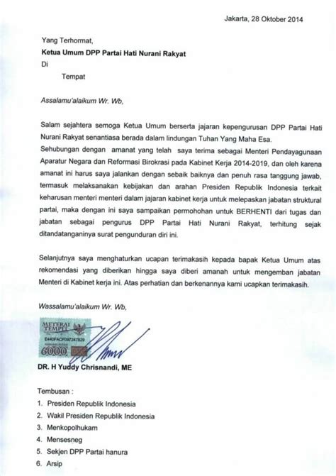 Detail Contoh Surat Pemberitahuan Pengunduran Diri Koleksi Nomer