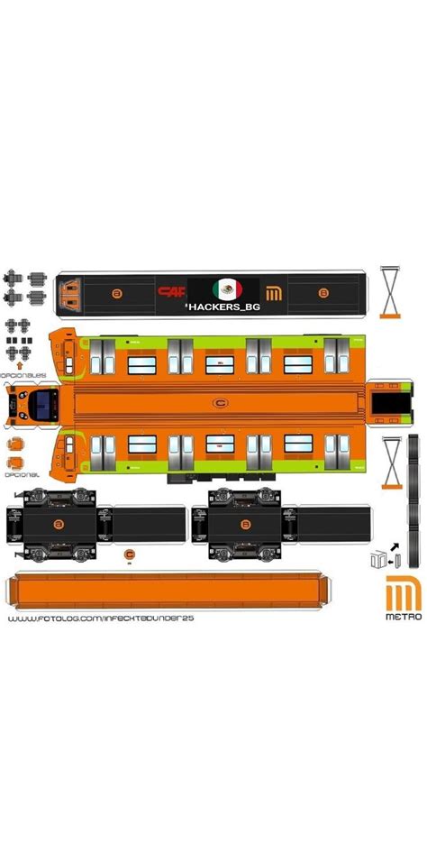 CAF FE 10 Armable Cabina Modelos De Trenes Vagones De Tren Tren A