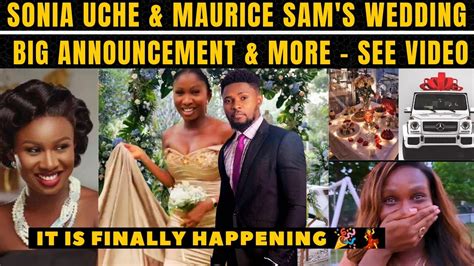 Sonia Uche And Maurice Sam S Wedding Announcement Sonia Uche Maurice