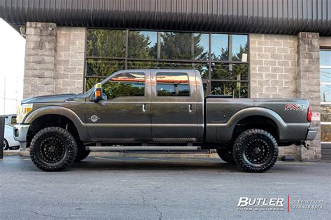 Ford F With In Black Rhino El Cajon Wheels And In Toyo Open