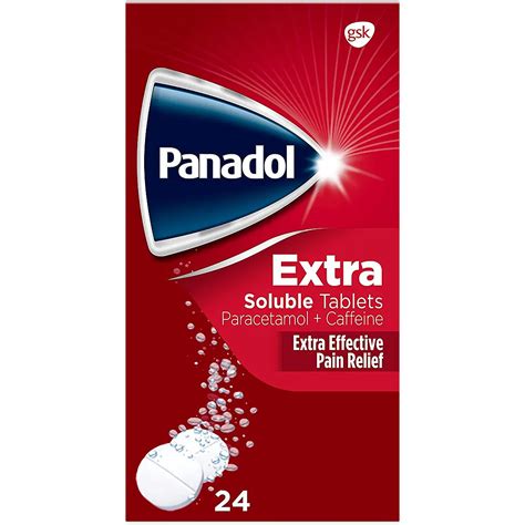 Panadol Extra Soluble 24 Tablets Pillsorted