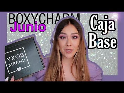 Boxycharm Caja Base Junio Espa Ol Youtube