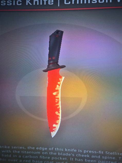 Super Steal Classic Knife Crimson Web Video Gaming Gaming