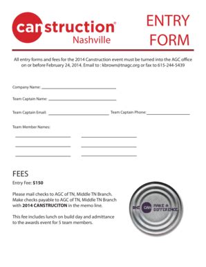 Fillable Online Tnagc Nashville Form Tnagc Tnagc Fax Email Print