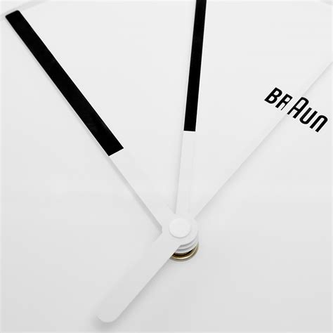 Braun 30cm Large Wall Clock White | END. (US)