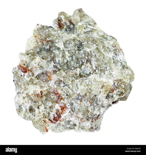 Macro Shooting Of Natural Mineral Rock Specimen Raw Olivine Stone