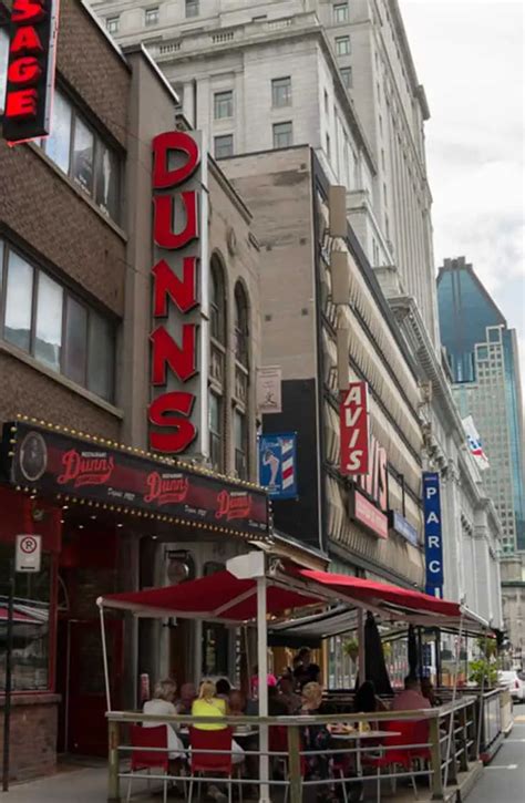 Dunn's Famous Smoked Meat Restaurant Montreal Quebec