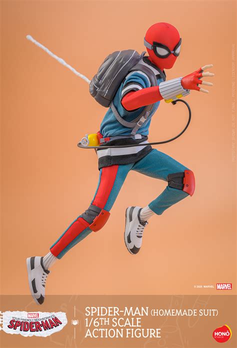 Your Friendly Neighborhood Spider Man Spider Man Homemade Suit By Hot Toys And Hon Studio