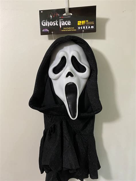 Scream 25th Anniversary Mask A Adult Size Ghostface Killer Etsy