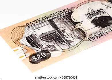 50 Guyanese Dollars Bank Note Guyanese Stock Photo 358710431 Shutterstock