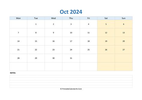 October To December Calendar Editable Loria Joleen