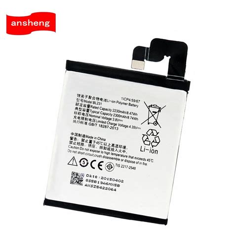 High Quality 2300mah Bl231 Bl 231 Battery For Lenovo Vibe X2 X2 To X2