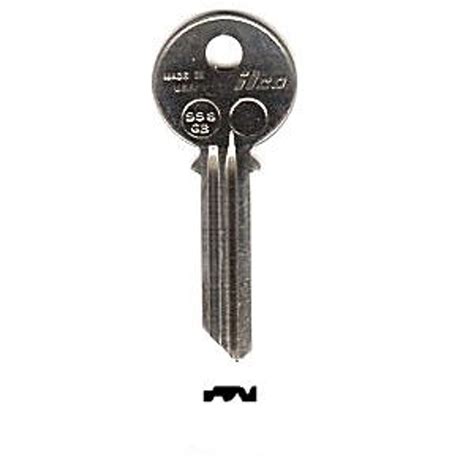 Key Blank Ilco 998gb Yale 6 Pin Gb
