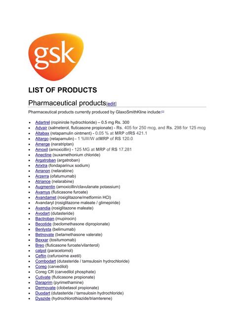 GSK | PDF