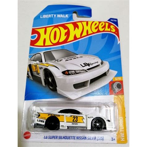 Hot Wheels LBWK Liberty Walk Super Silhouette Nissan Silvia S White Shopee Malaysia