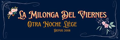 Agenda Milonga Tango In Belgium