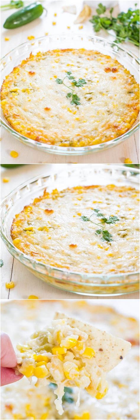 Cheesy Hot Corn Dip Recipe Easy Appetizer Averie Cooks