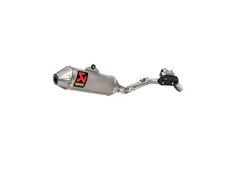 Titanium Akrapovič lightweight Evolution Line race exhaust