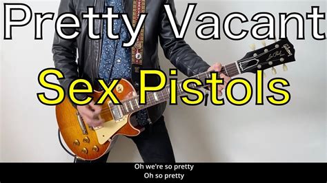 Pretty Vacant Sex Pistols Guitar Cover YouTube