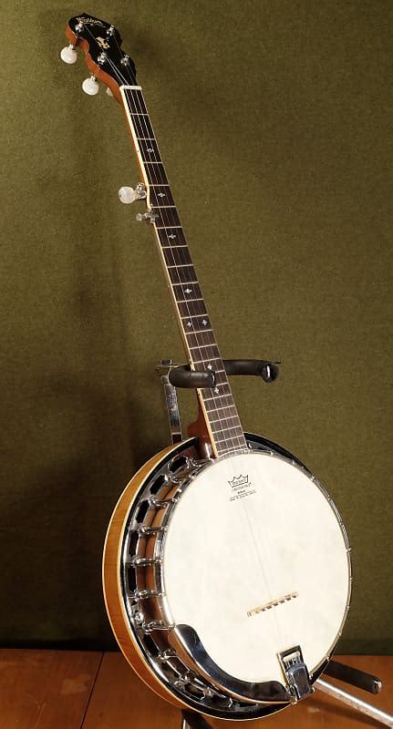 Washburn B 14 Resonator 5 String Banjo 90s Near Mint Reverb