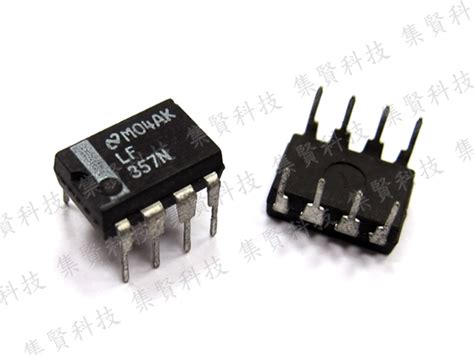 LF357 積體電路 Wide Bandwidth Single J-FET Operational Amplifiers – 集賢科技