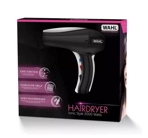 WAHL IONIQUE SÈCHE CHEVEUX Souffleur Professionnel Sèche Cheveux Rapide