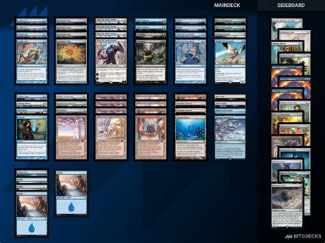 Modern Mono Blue Tron Deck By MagicDevil666 MTG DECKS