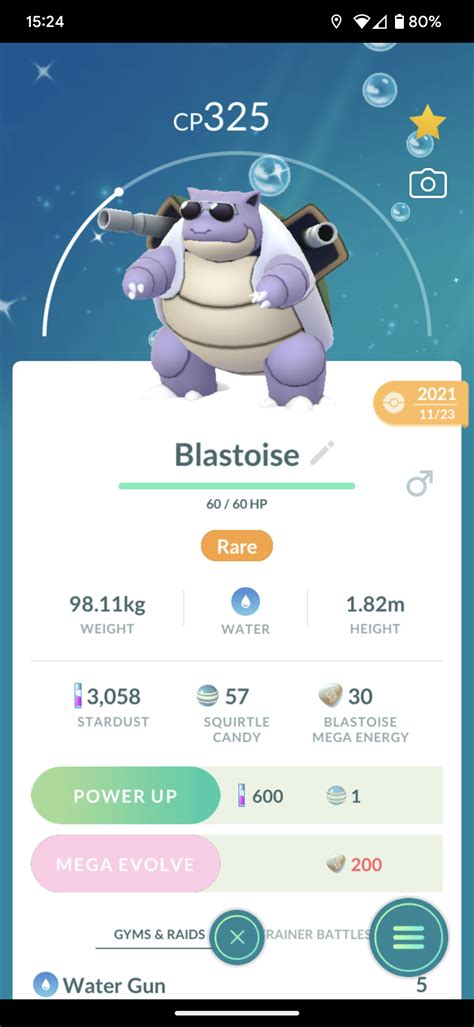 Most Badass Blastoise You Ll Ever See R Pokemongo