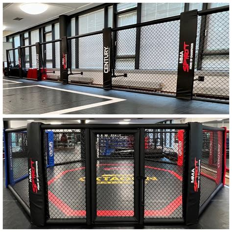 New Cage Cagewall And Equipment At Mma Spirit Mma Spirit Home Of