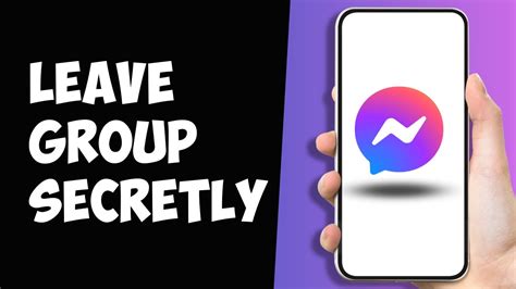 How To Leave A Group On Messenger Without Anyone Knowing Working