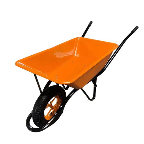 Electric Motor Machinery Gasoline Motorized Tyre Wheelbarrow Tray