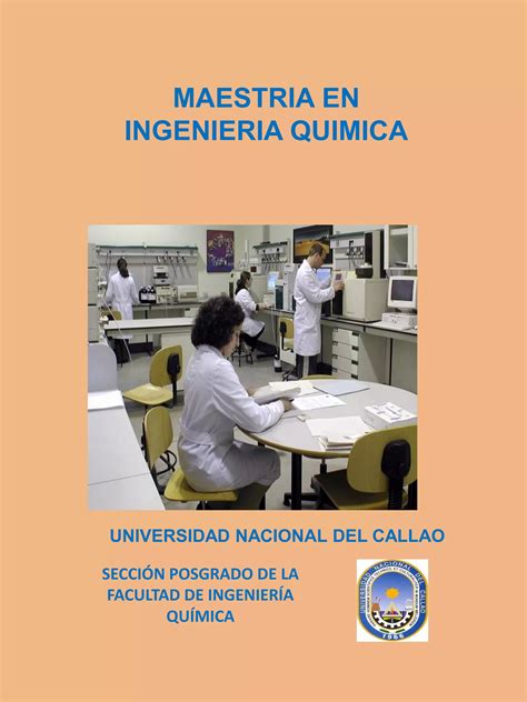 Maestria En Ingenieria Quimica Pdf