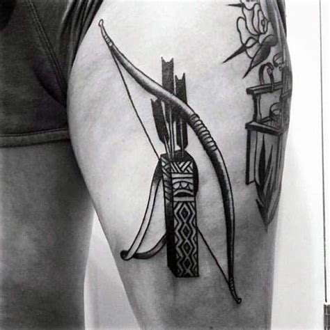 Amazing Archery Tattoos For Men Inspiration Guide Arrow