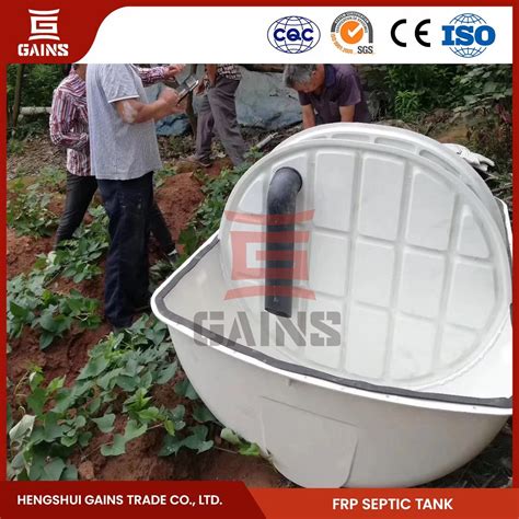 Gains Fiberglass Septic Tank For Sewage Wholesaler 6 5 FRP Septic Tank