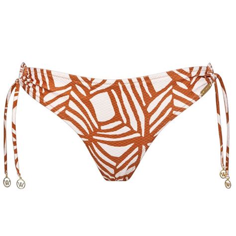 chantaldessous de Watercult 697005 Bikini Slip mit Schnüren chalk