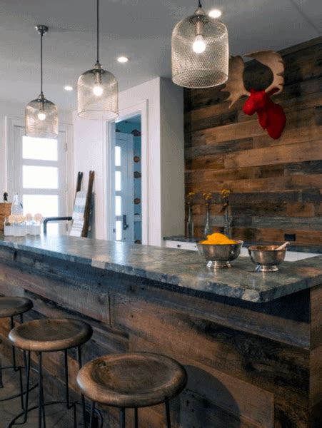 Top 70 Best Rustic Bar Ideas Vintage Home Interior Designs