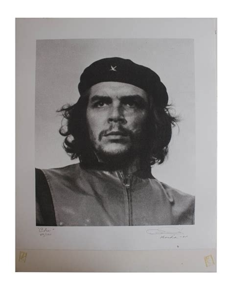 Lot Detail Photographer Alberto Korda Signs His Iconic Image Of Che