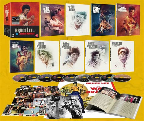 Bruce Lee At Golden Harvest Collection Blu Ray And 4k Uhd Arrow