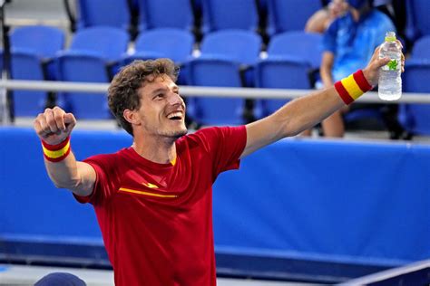 ATP Roundup Pablo Carreno Busta Jolts Novak Djokovic Wins Bronze