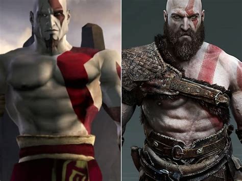 God Of War Ragnarok Release Date Gallery Evolution Kratos Through The Years