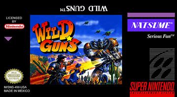 Wild Guns SNES The Cover Project