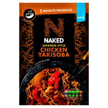 Naked Japanese Style Chicken Yakisoba Flavour Egg Noodles G From