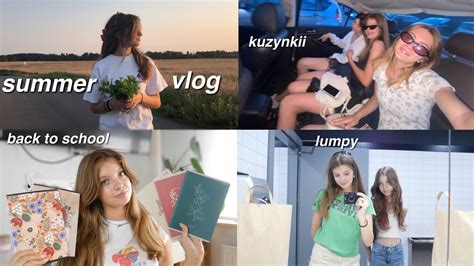 SUMMER VLOG Wakacje Back To School YouTube