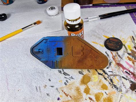 Review Dirty Down Rust Effects Paint Brush And Airbrush Warhamateur