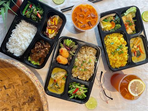Halal Bento Set Delivery Singapore — Siam Kitchen
