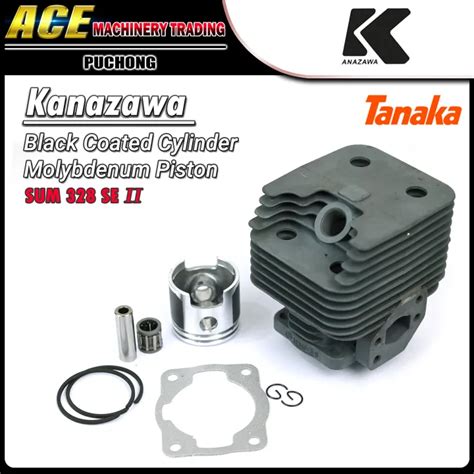 Mm Cylinder Kit Fits Tanaka Sum Cycle Brushcutter Zylinder